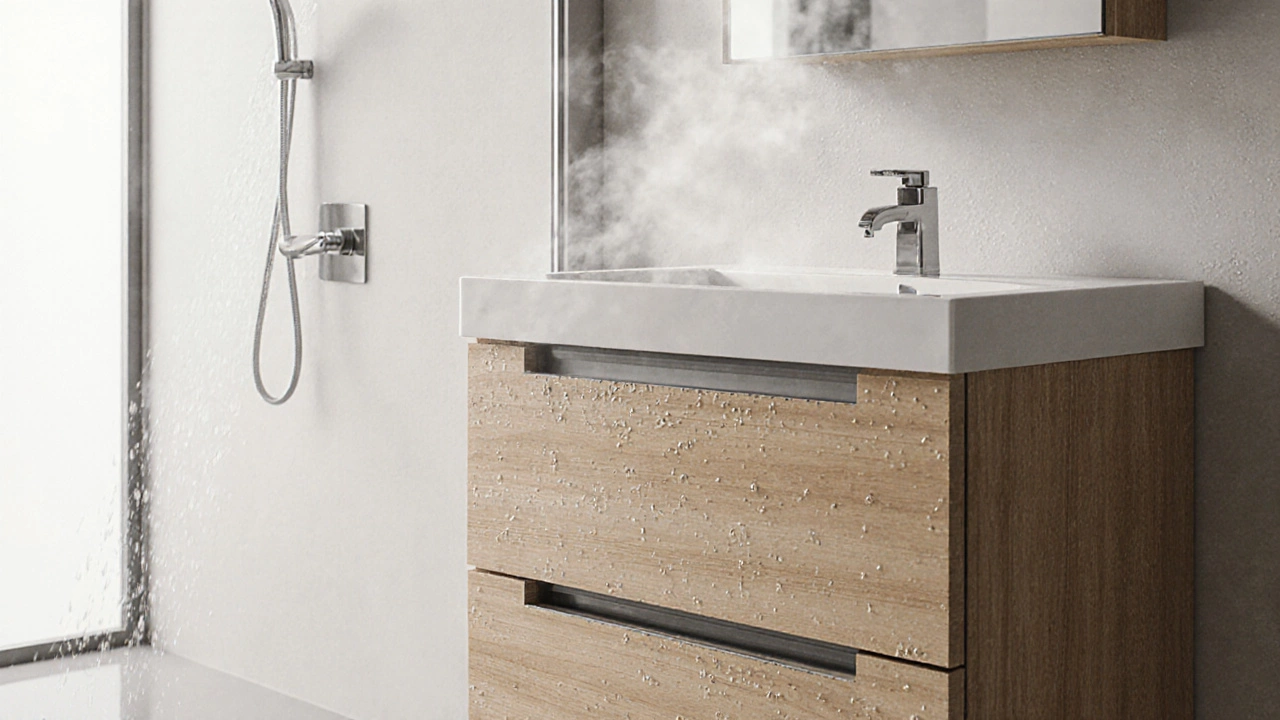 Какая мебель не боится влаги? Лучшие материалы для ванной комнаты