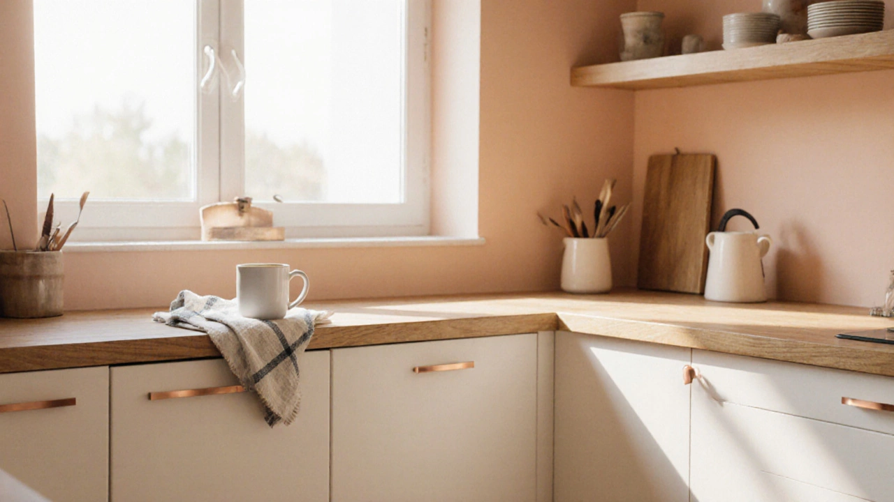 Какой цвет обоев модный в 2024 году для кухни