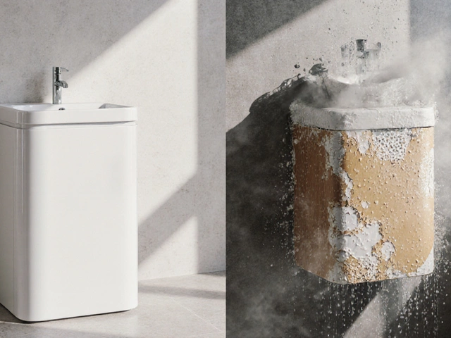 Что лучше для ванной комнаты: МДФ или ДСП? Практическое сравнение