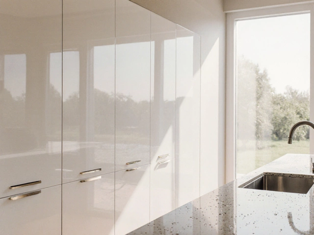 Какие могут быть фасады для кухни: популярные материалы и варианты дизайна