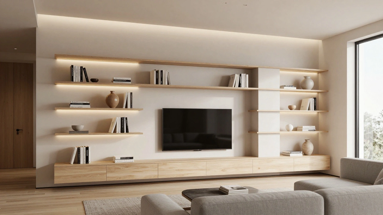 Как называется стенка для гостиной: виды, особенности и как выбрать