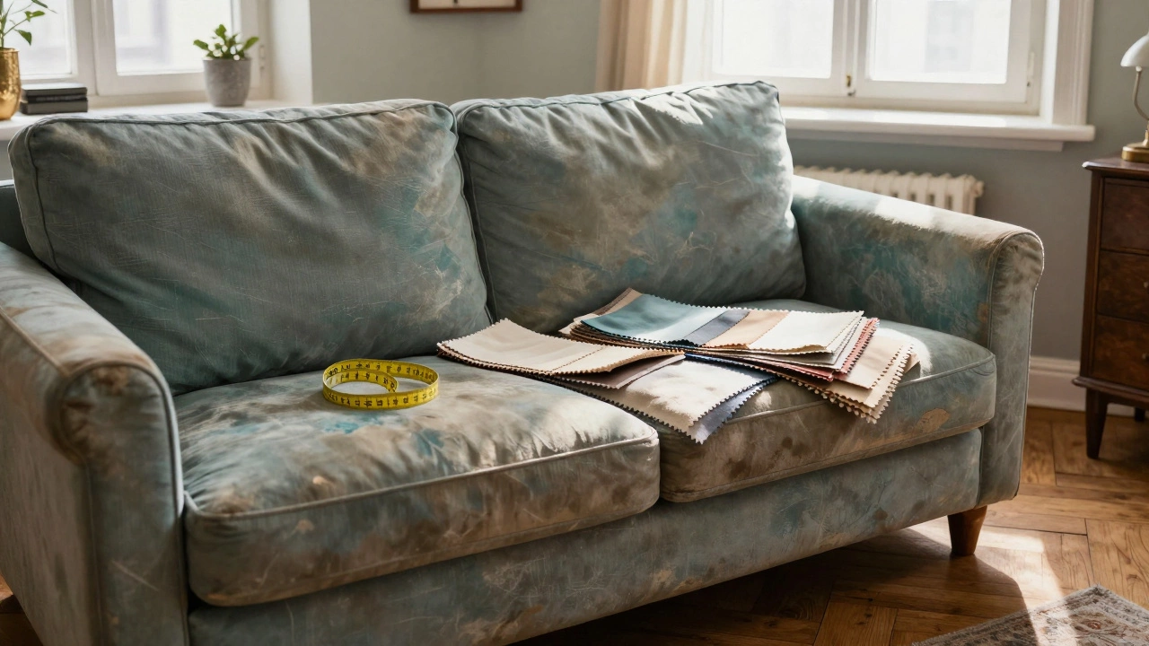 Что лучше: купить новый диван или обшить старый в 2026 году