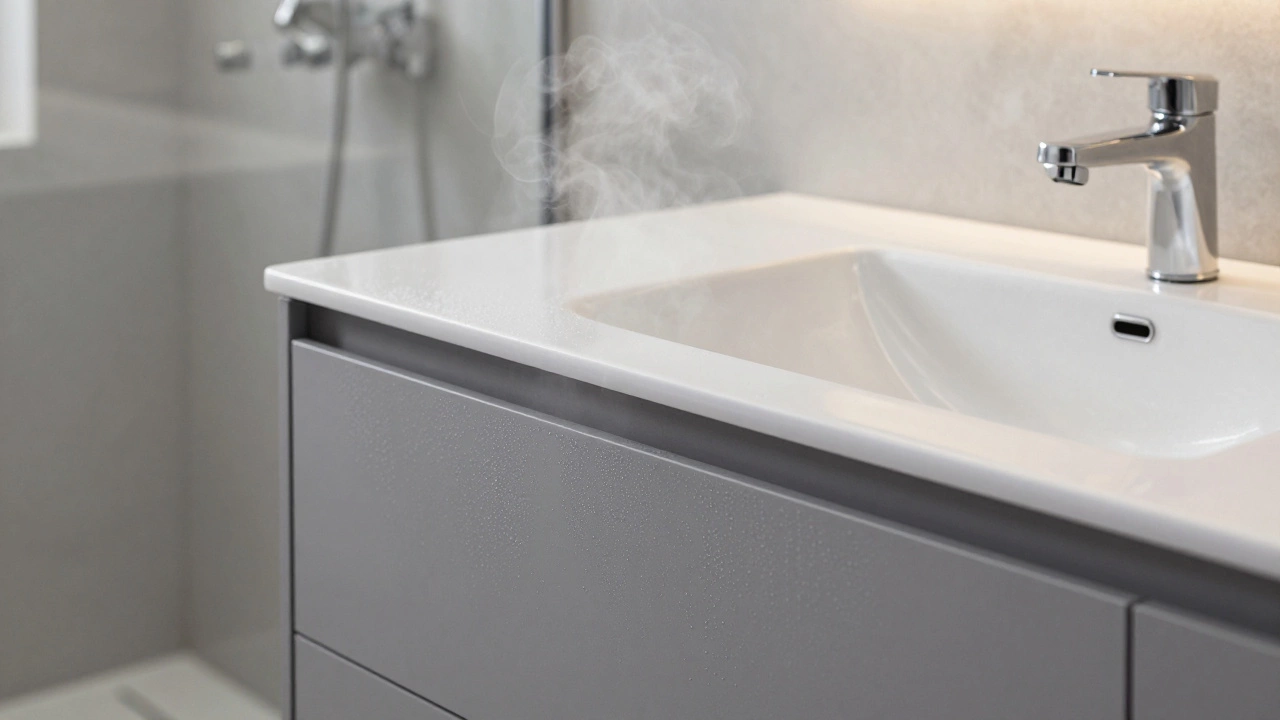 Какая мебель не боится воды: лучшие материалы для ванной комнаты