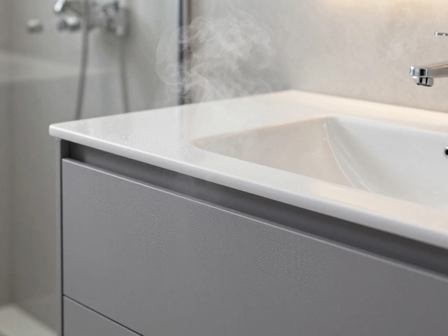 Какая мебель не боится воды: лучшие материалы для ванной комнаты