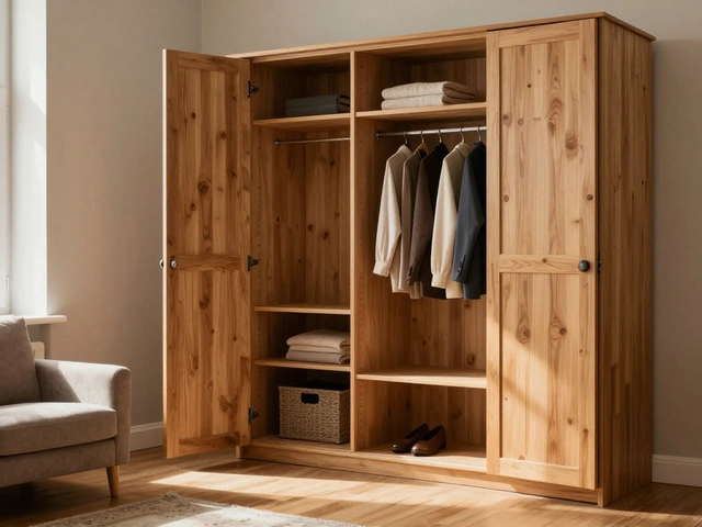 Что лучше: распашной шкаф или шкаф-купе? Практическое сравнение для гостиной