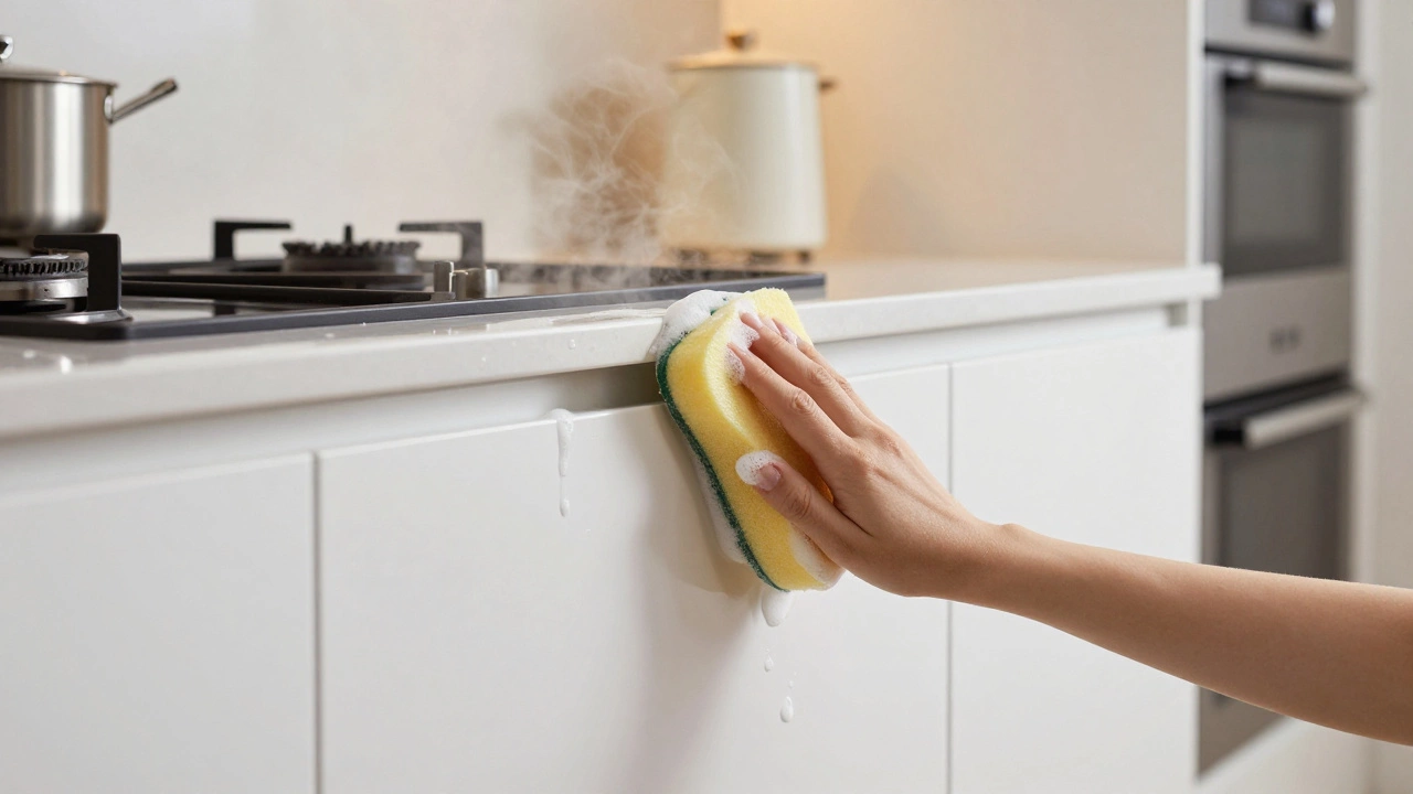 Какие фасады для кухни самые практичные: лучшие материалы и советы по уходу