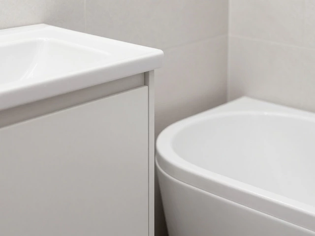 Тумба с раковиной вплотную к ванне: можно ли и как сделать правильно